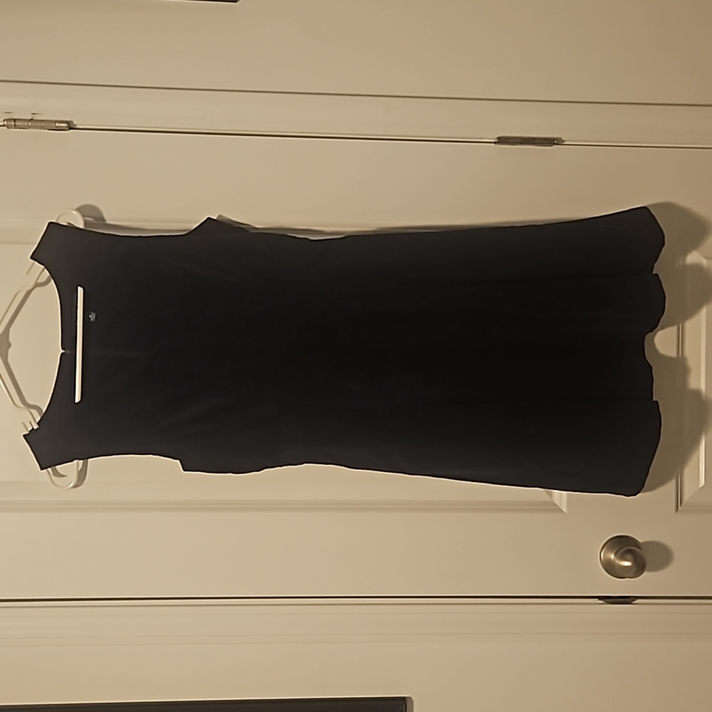 ModCloth Size 8 Navy Corduroy Dress